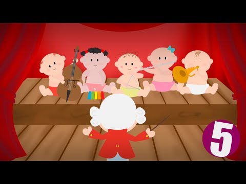 BABY MOZART #5 | Música Clásica para Bebes | Pequeña Serenata (Mozart)