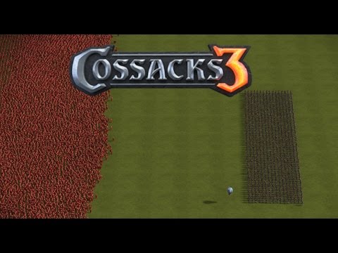 10,000 ARCHERS vs 1,000 PIKEMEN - Cossacks 3