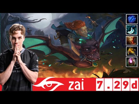 [DOTA 2] Team SECRET.zai the BATRIDER [OFFLANE] [7.29D]