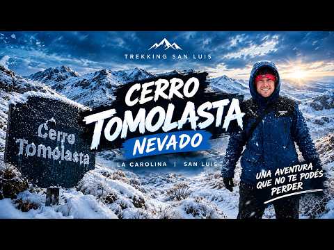 🏔️🚧 NOS SORPRENDIÓ UNA TORMENTA DE NIEVE | Cerro Tomolasta