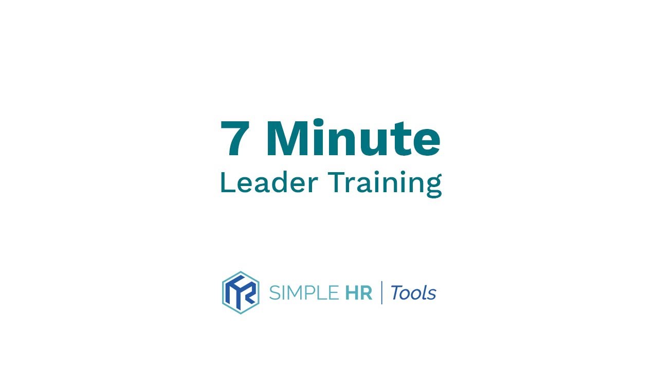 Simple HR Tools Training
