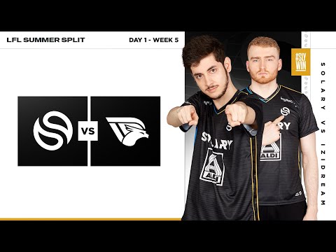 SOLARY VS IZIDREAM ► LFL 2021 SUMMER SPLIT - DAY 1 - WEEK 5