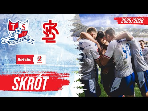 PODBESKIDZIE - ŁKS II Łódź 1:0 SKRÓT MECZU Betclic 2 Liga