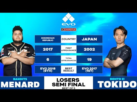EVO 2023 SF6 LOSERS SEMIFINAL [MENARD VS TOKIDO]
