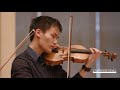Violin Master Class with Rainer Honeck: Brahms’s Symphony No. 4