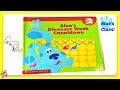 BLUE S CLUES BLUE S DINOSAUR WEEK COUNTDOWN Read Aloud Storybook For Kids Children