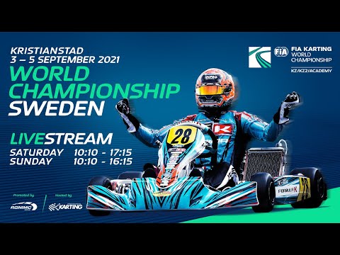 FIA Karting World Championship 2021 (KZ/KZ2/Academy Trophy) Saturday
