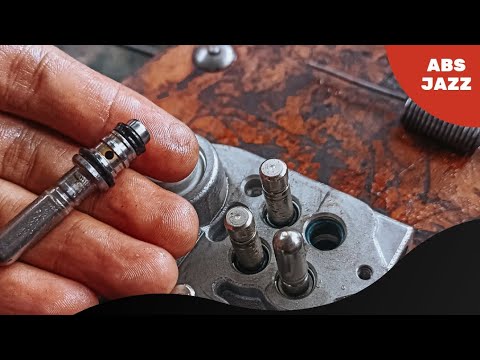 MODUL ABS HONDA JAZZ TIDAK MENGELUARKAN MINYAK!!! SERVICE MODUL ABS PUMP