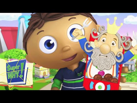 King Eddie Who Loved Spaghetti | Super Why - WildBrain | Full Episodes for Kids
