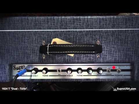 SUPRO DUAL-TONE amp  Review by Lance Keltner