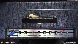 SUPRO DUAL-TONE amp  Review by Lance Keltner
