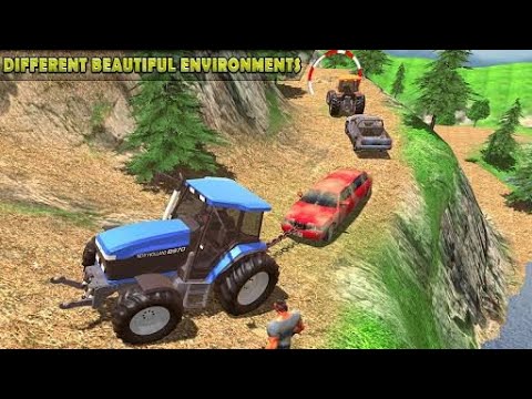 Heavy tractor Pull Simulator 3d Game 2020 Game | Level 5-6 Android and offline gameplay#10