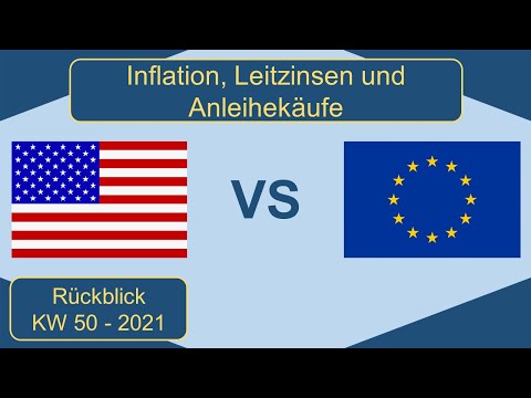 Inflation, Leitzinsen, Anleihekäufe und Überraschung bei Vonovia | Rückblick KW 50 2021
