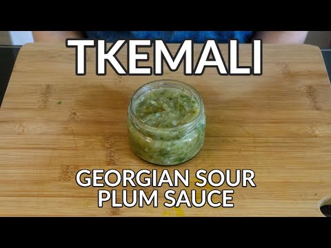 Tkemali Recipe: Georgian Sour Plum Sauce