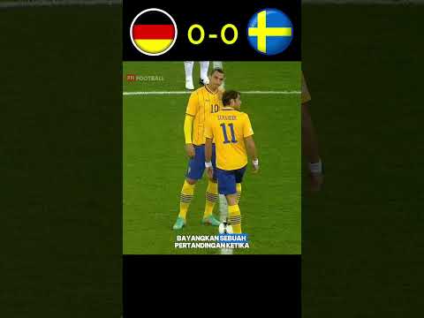 DARI 4-0 JADI 4-4! Drama 8 Gol Jerman vs Swedia 2012