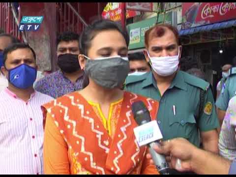 নগরবাসীকে দখলমুক্ত ফুটপাত উপহার দিতে অভিযান অব্যাহত | ETV News