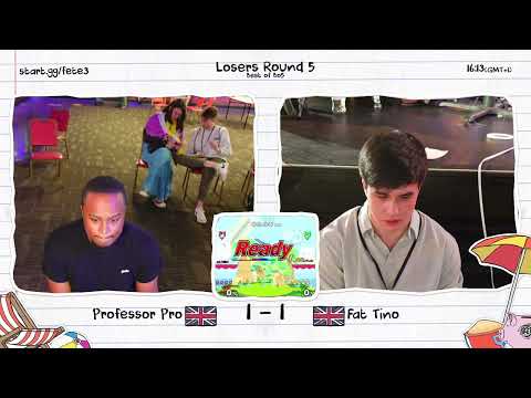 Fête 3 - Professor Pro (Fox) vs. Fat Tino (Falco) - Losers Round 5