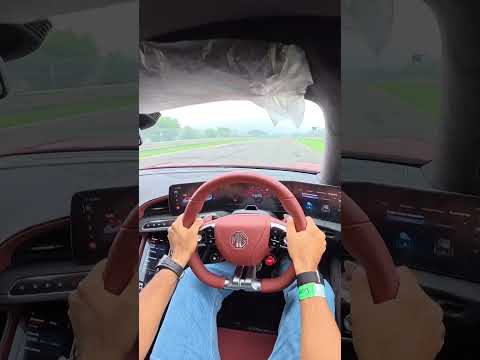 MG CYBERSTER EV TOP SPEED TEST #mgcyberster #cyberster #mg #mgelectric #ev6
