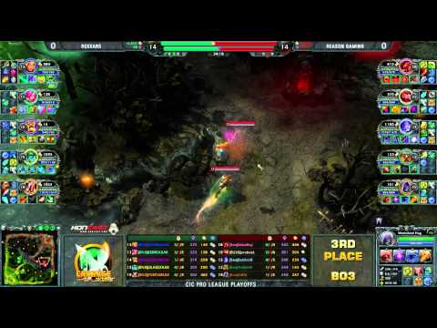 CiC Pro League 3rd Place Match - KNX vs Rea game 1