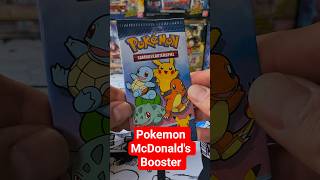 Pokemon McDonald's Booster opening #Pokemon #pokemontcg