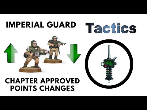 Astra Militarum Chapter Approved 2019 Points Changes - Imperial Guard Tactics Video