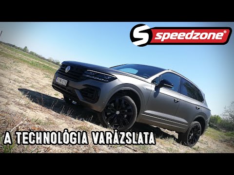 Speedzone teszt: Volkswagen Touareg 4.0 V8 TDI R-Line: A technológia varázslata
