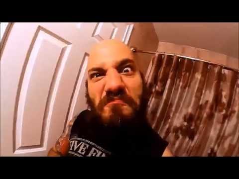 How to shave your beard while listening to metal.
