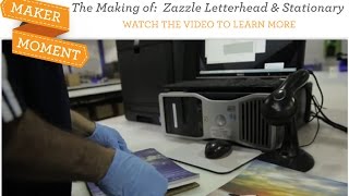 Maker Moment - Zazzle Letterhead and Stationery