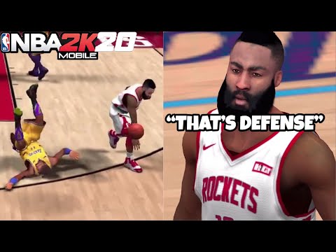 Harden Tried to INJURE ME in Game 4!😂 NBA 2K20 Mobile My Career Ep 55(SFG4)