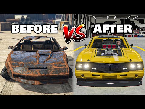 Transforming OLD CAR to BRAND NEW CAR - REBUILD SETUP | GTA V ROLEPLAY