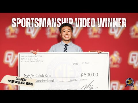 Sportsmanship Video Winner Announced