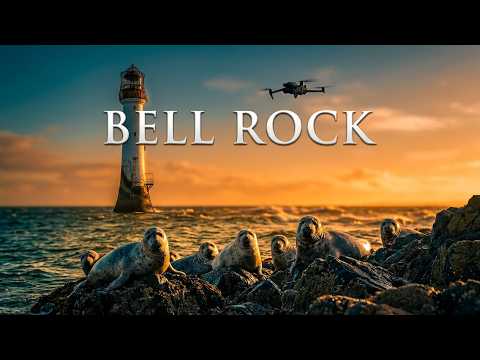 Flying FPV at the World's Oldest Sea Lighthouse!Bell rock a Stevenson marvel