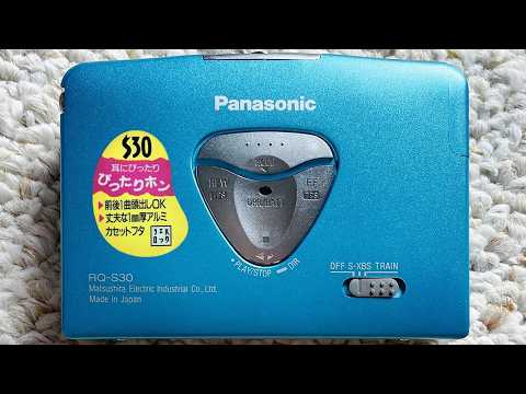 PANASONIC S30 Walkman Cassette Player, Excellent Candy Blue ! Tested & Working ! image 13
