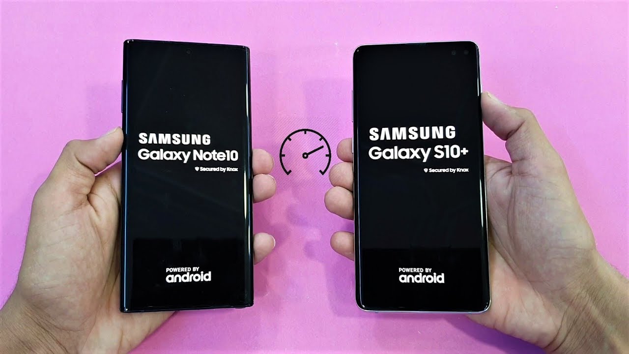 Samsung Galaxy Note 10 vs Galaxy S10 Plus - Speed Test & Comparison!!!