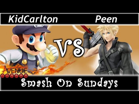SoS4 - KidCarlton (Mario) vs. Peen (Cloud) - WR2 - Smash 4 - Wii U