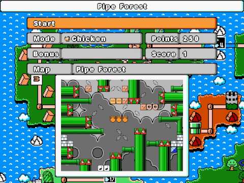 Super Mario War - World: Kingdom High - Part 1: 8-Bit War