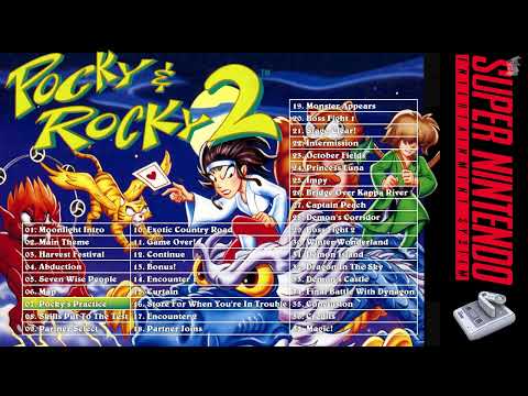 Pocky & Rocky 2 Soundtrack (SNES OST, 37 Tracks)