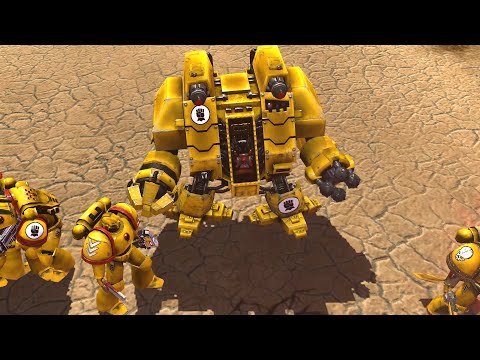 Imperial Fists vs Biel-Tan - Eternal Mod - Warhammer 40K Dawn Of War 2 Retribution