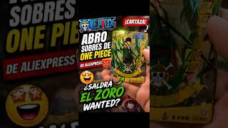 compramos sobres de One Piece por Aliexpress sobre 5 #cartas #cards #onepiece