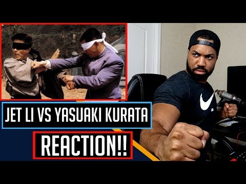 Jet Li vs Yasuaki Kurata Full fight - REACTION!!