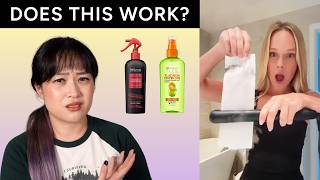 Debunking the heat protectant test almost broke me