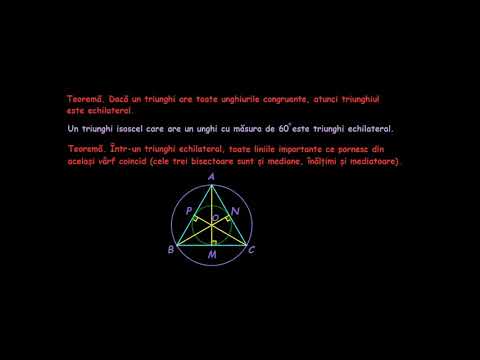 Proprietăţiile triunghiului echilateral. Triunghiul echilateral (teorie)| Lectii-Virtuale.ro