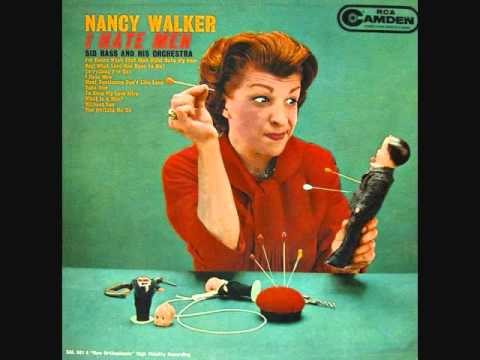 Nancy Walker w/t Sid Bass and his orchestra - I hate men (1959)  Full vinyl LP