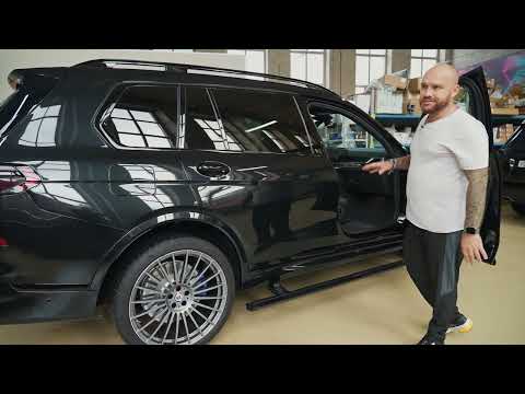 BMW X7 ALPINA   ЭЛЕКТРПОРОГИ  ATS