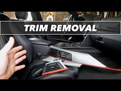 Interior Trim Removal for Vinyl Wrapping // BMW F30