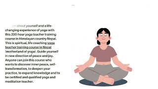 200 Hours Yoga Alliance certified Yoga Teacher Training Course   Nepal