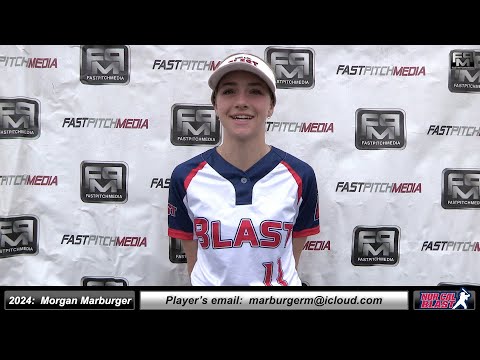 2024 Morgan Marburger 3.7 GPA - Outfielder Softball Skills Video - Norcal Blast