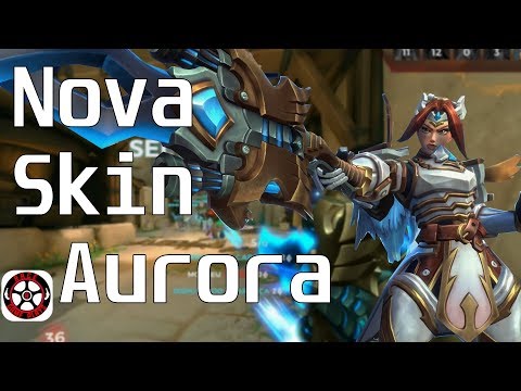 Paladins (PTS1.4) Nova Skin Furia - Aurora