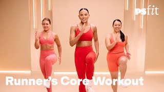 20-Minute Runner's Core Workout With Olympian Louise Hazel