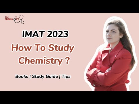HOW TO STUDY CHEMISTRY FOR IMAT | BOOKS  | TIPS